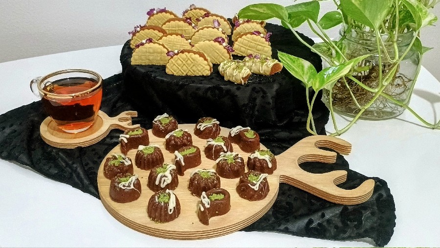 عکس شیرینی مغربی وحلوابوتبکی