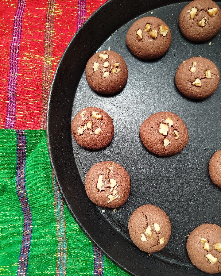 عکس کوکی شکلاتی ساده