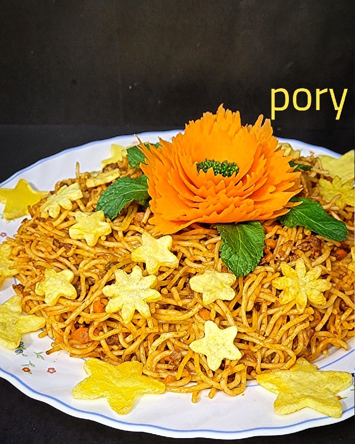 عکس ماکارونی ساده