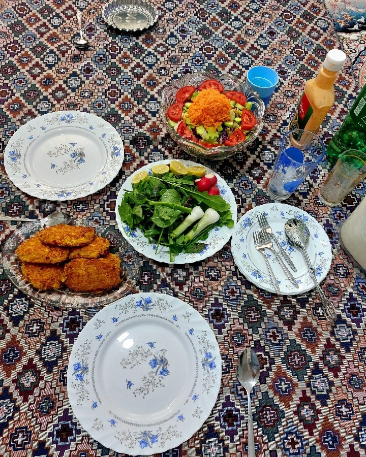عکس نهار امروز 
کوکو هویج و سیب زمینی