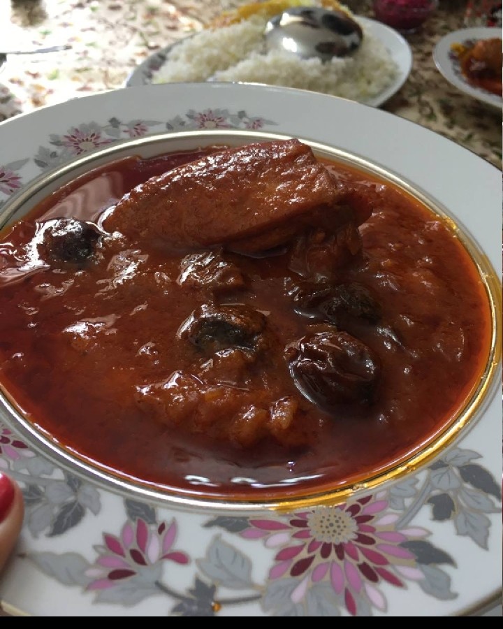 عکس سفره ی مهمانی 