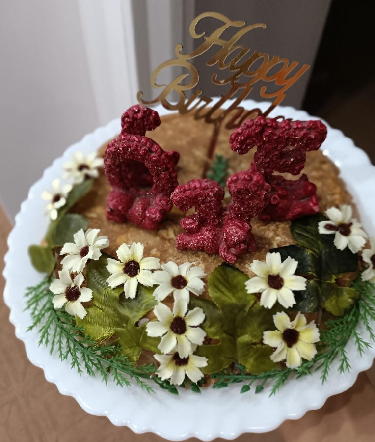 عکس کیک ژله بیسکوییتی
