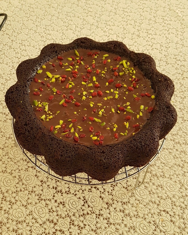 عکس کیک شکلاتی