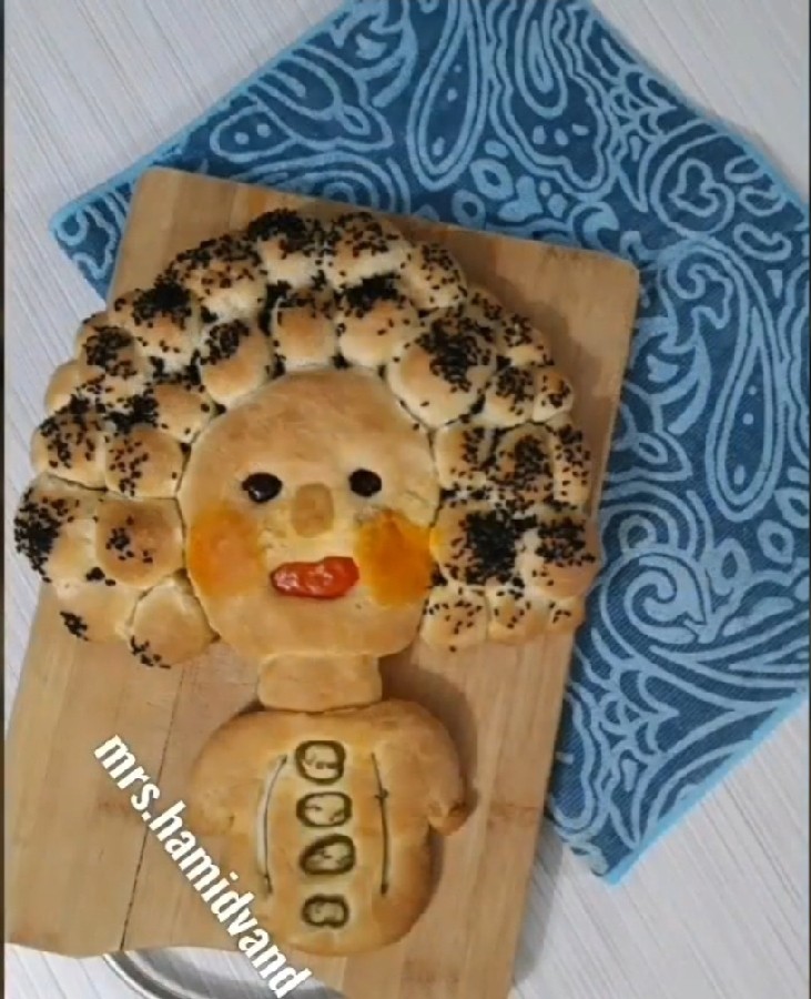 عکس نان شیر مال