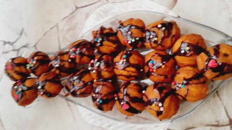 عکس پیراشکی لقمه ای