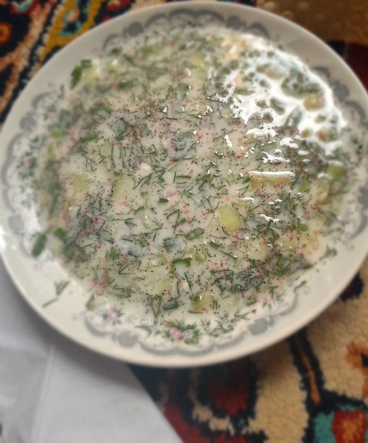 آب دوغ خیار