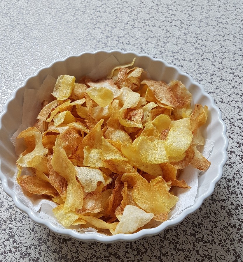 عکس چیپس خانگی