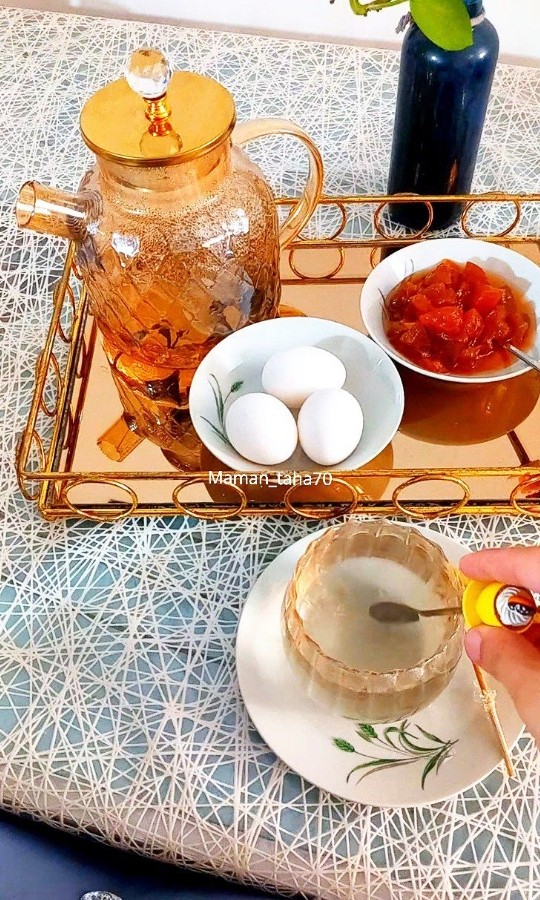 عکس دمنوش گل گاوزبان