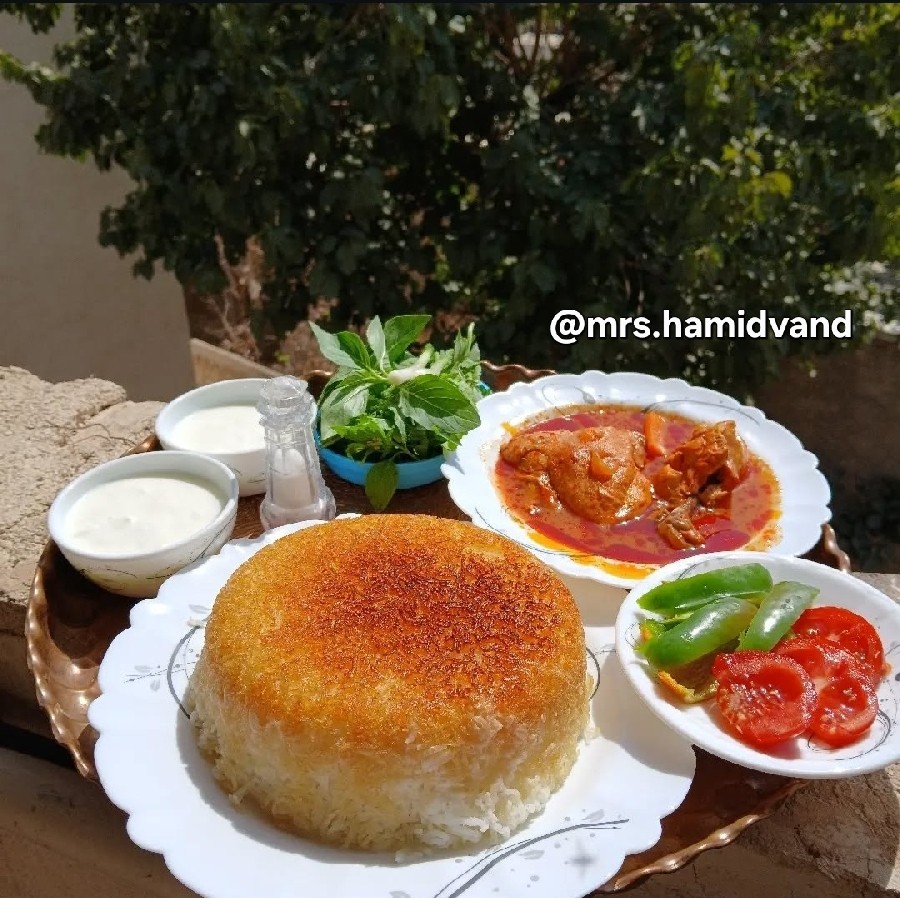 عکس خورش مرغ مجلسی متفاوت