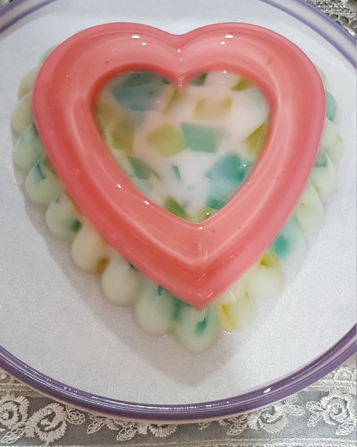 عکس ژله خرده شیشه