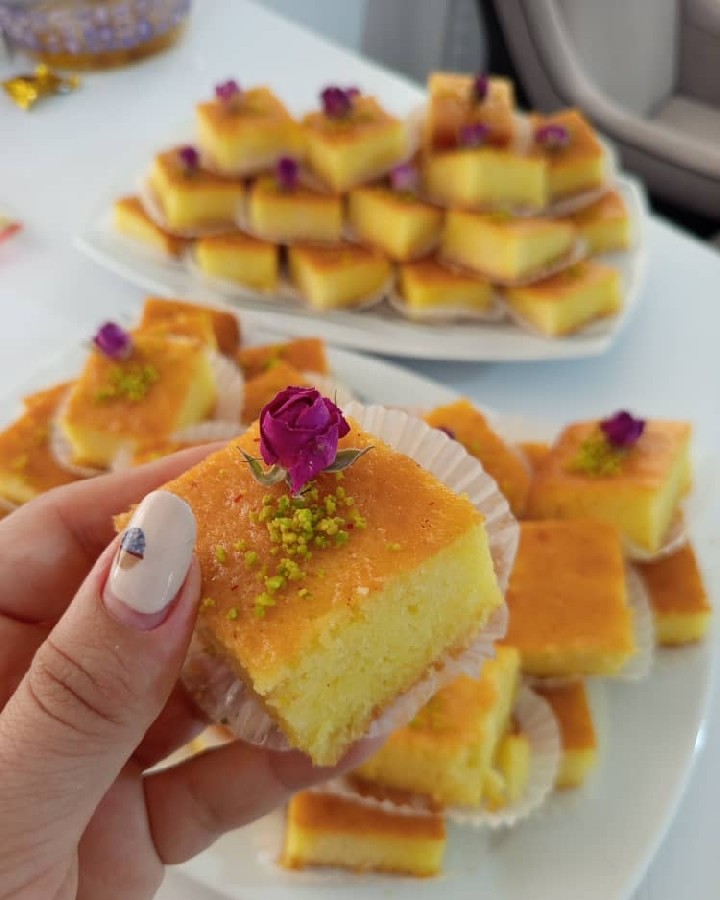 عکس کیک شربتی
