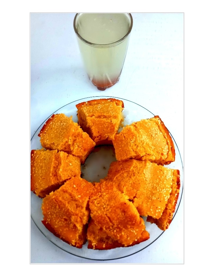 عکس کیک کنجدی