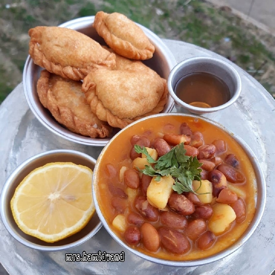 عکس خوراک لوبیا
