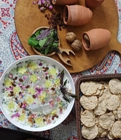 عکس آب دوغ خیار 