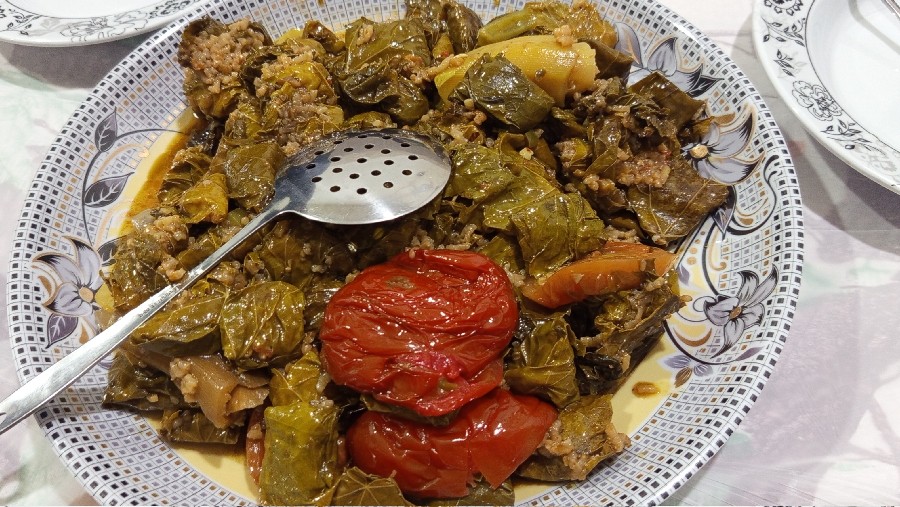 عکس دلمه برگ مو 