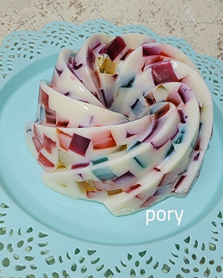عکس ژله خرده شیشه