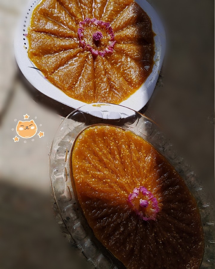 عکس حلوا و شله زرد