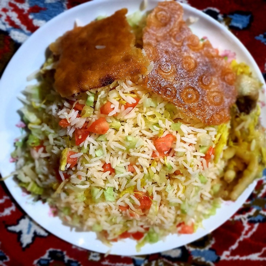 عکس پلو چینی