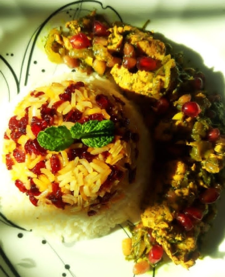 عکس خورش مرغ ناردونی