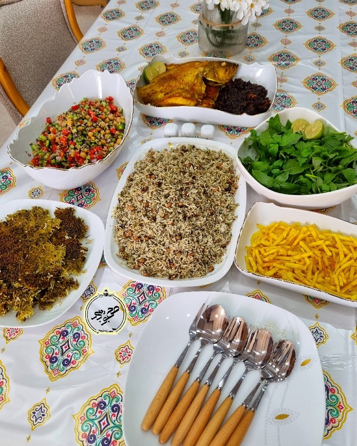 عکس پلو ماهی 
