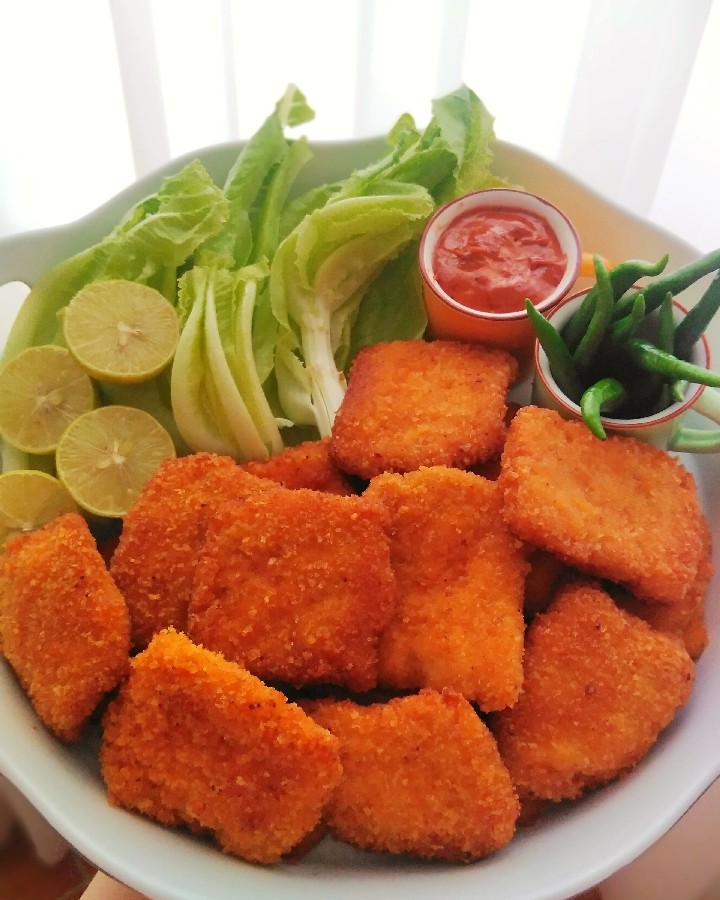 عکس ناگت مرغ
