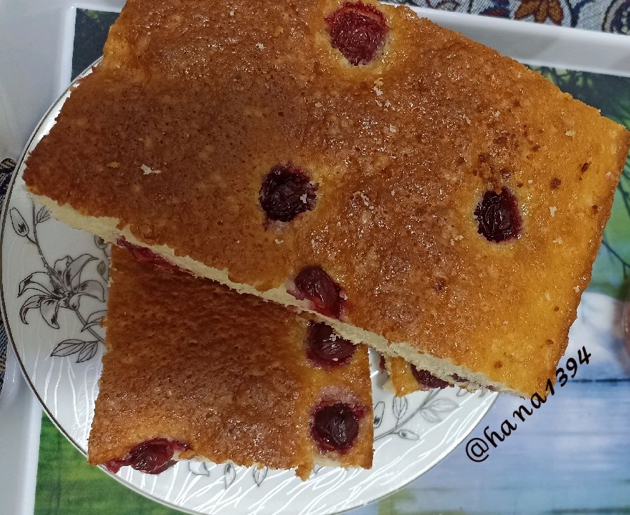 عکس کیک آلبالو 