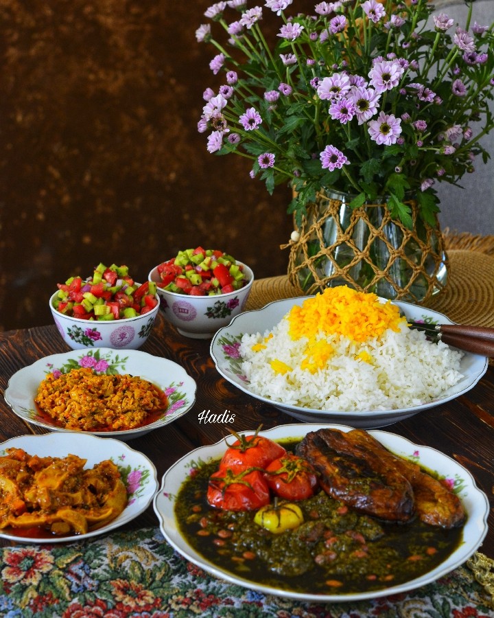 عکس خورشت قرمه سبزی 