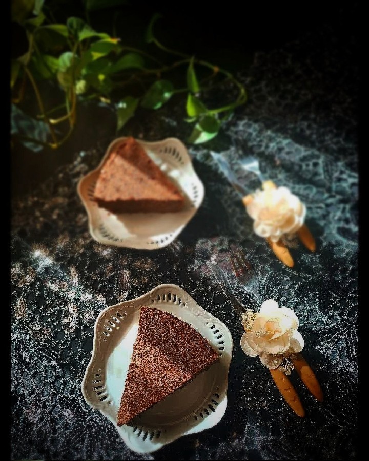 عکس کیک شکلاتی