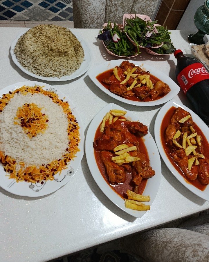 عکس زرشک پلو با مرغ