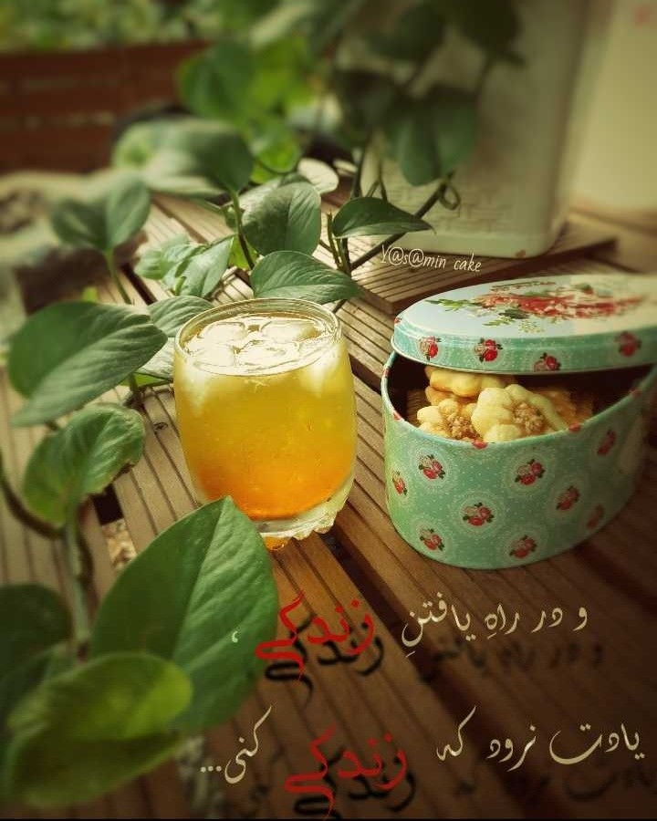 عکس شیرینی لیمو و بادام