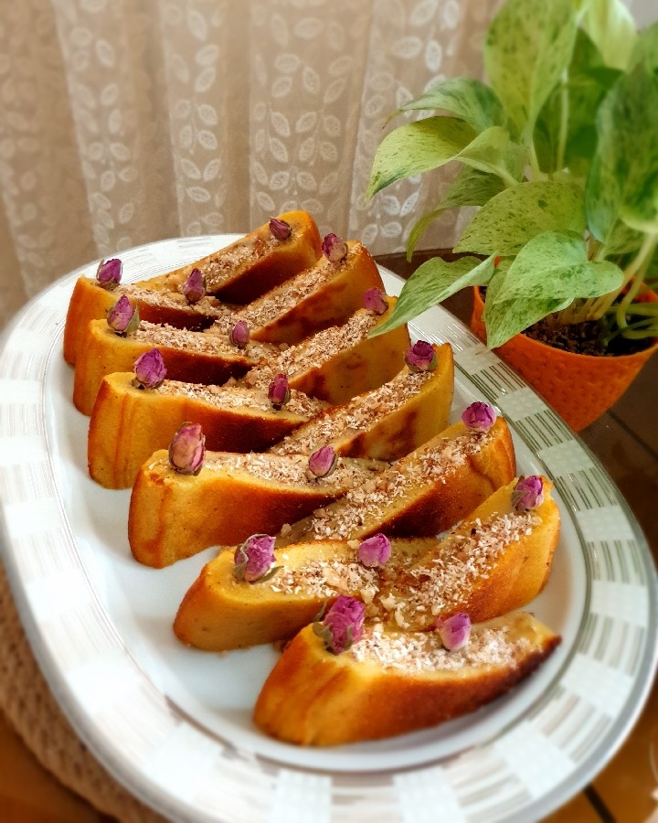 عکس خاگینه مغزدار
