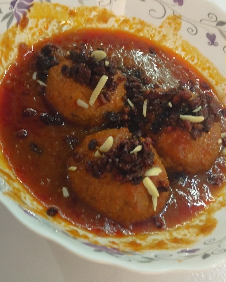 عکس کوفته مرغ تبریزی بدون تخم مرغ