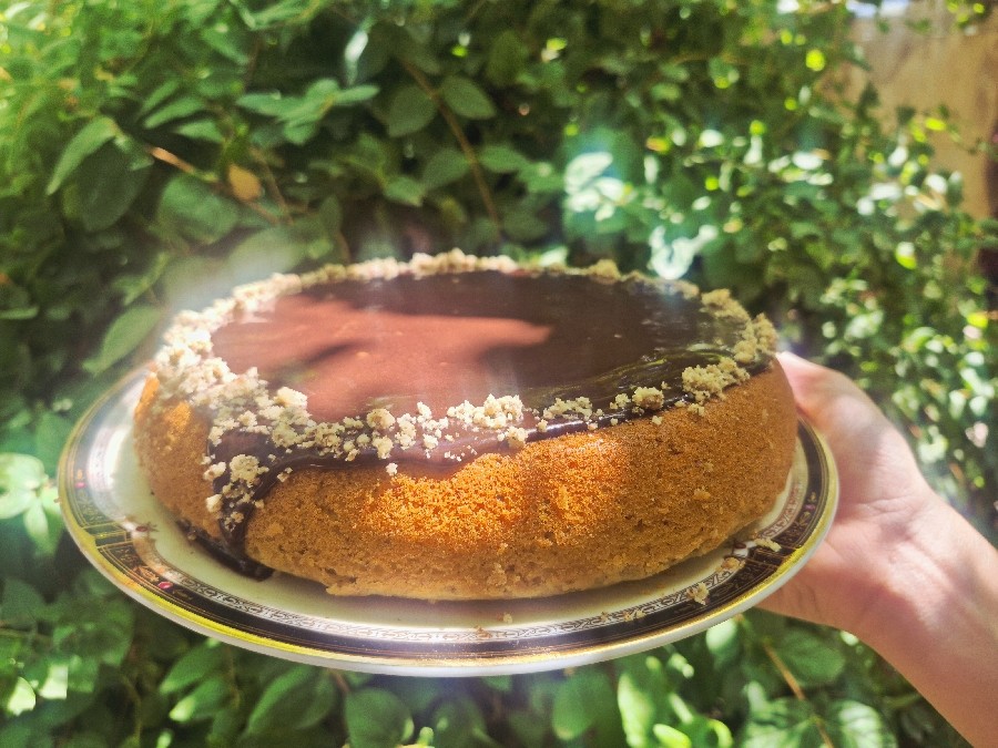 عکس کیک تابه ای
