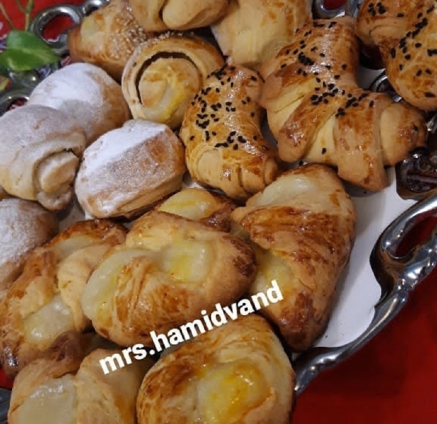 عکس شیرینی دانمارکی خونگی