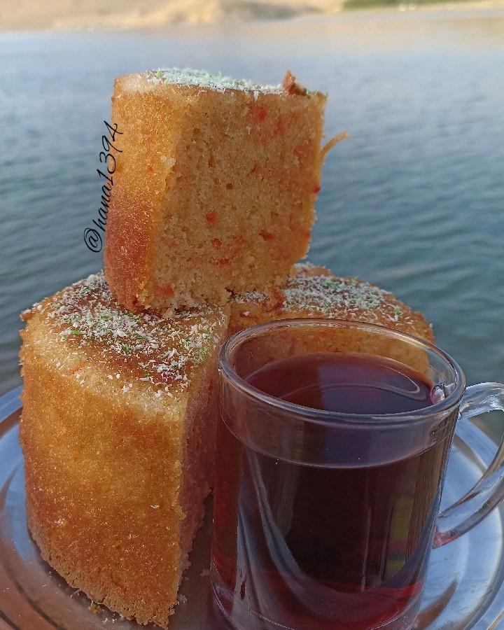 عکس کیک هویج 