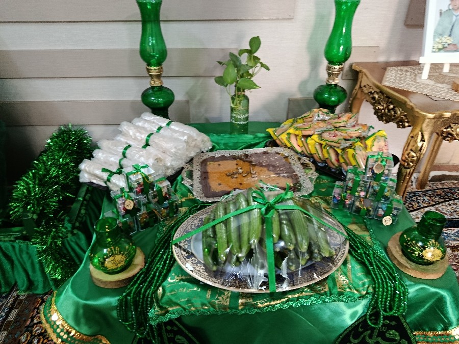 عکس سفره حضرت رقیه