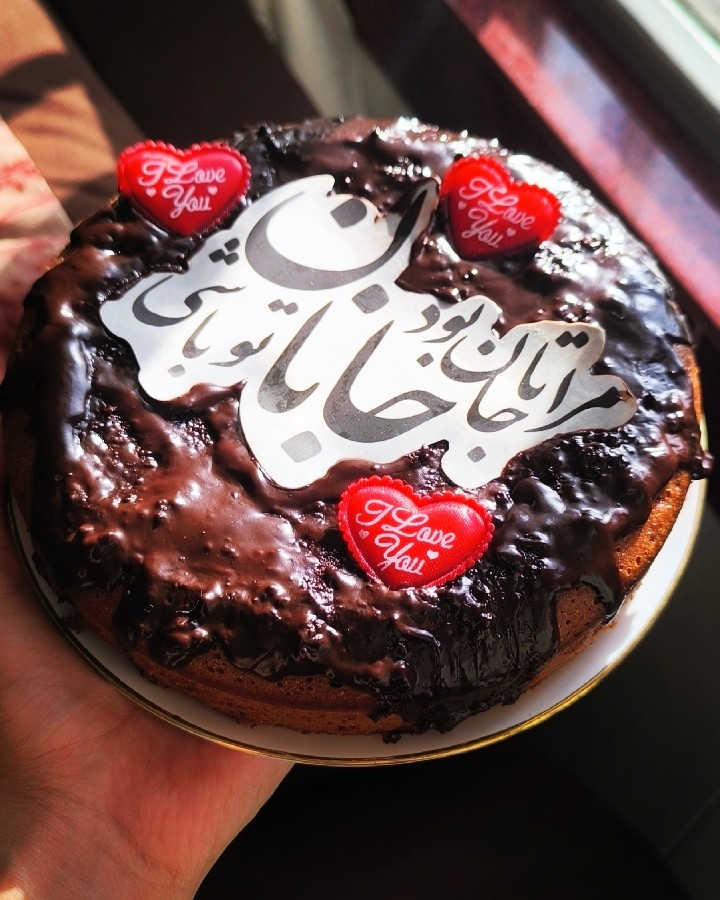 عکس کیک شکلاتی