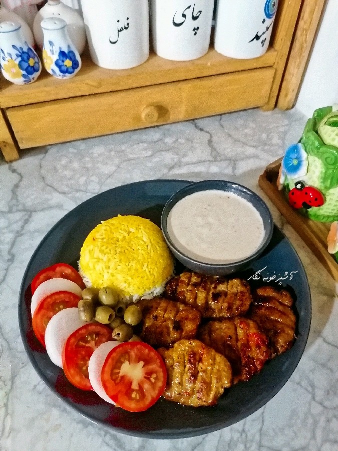 عکس کوبیده مرغ تابه ای
