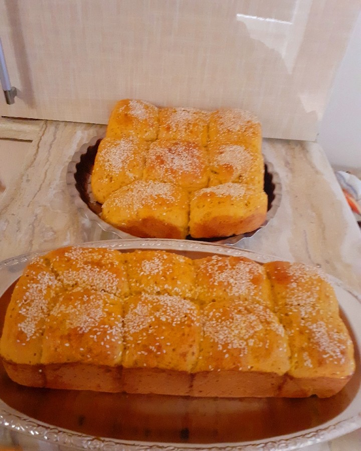 عکس نان سبو س دار کدوحلوای