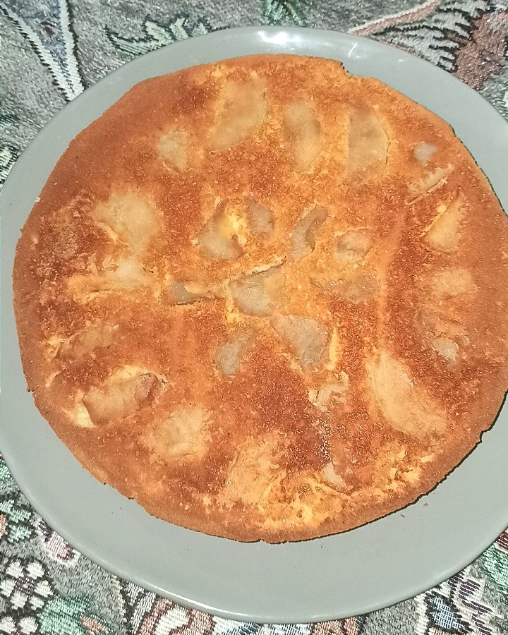 عکس کیک سیب