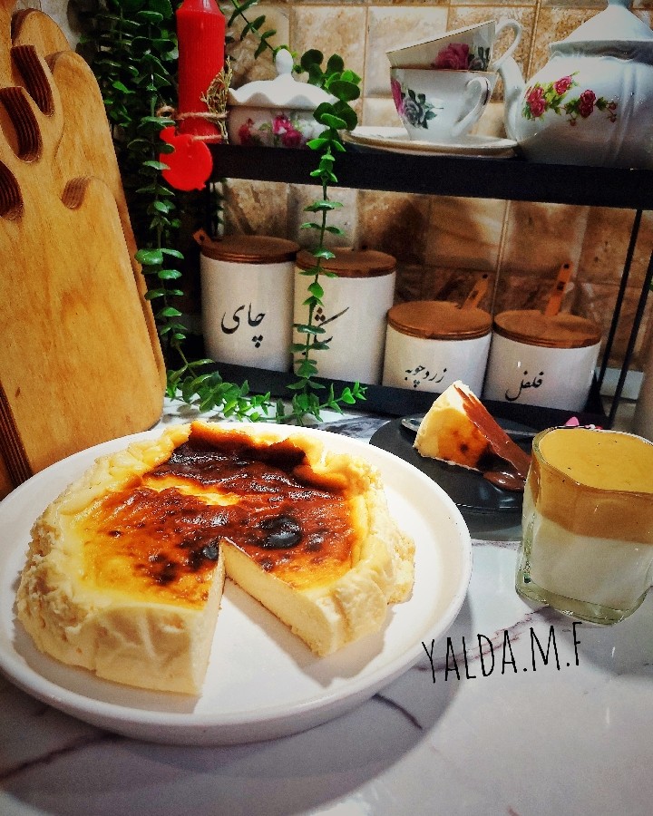 عکس چیز کیک سن سباستین