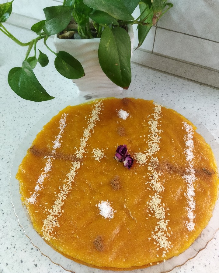 عکس حلوای هویج 