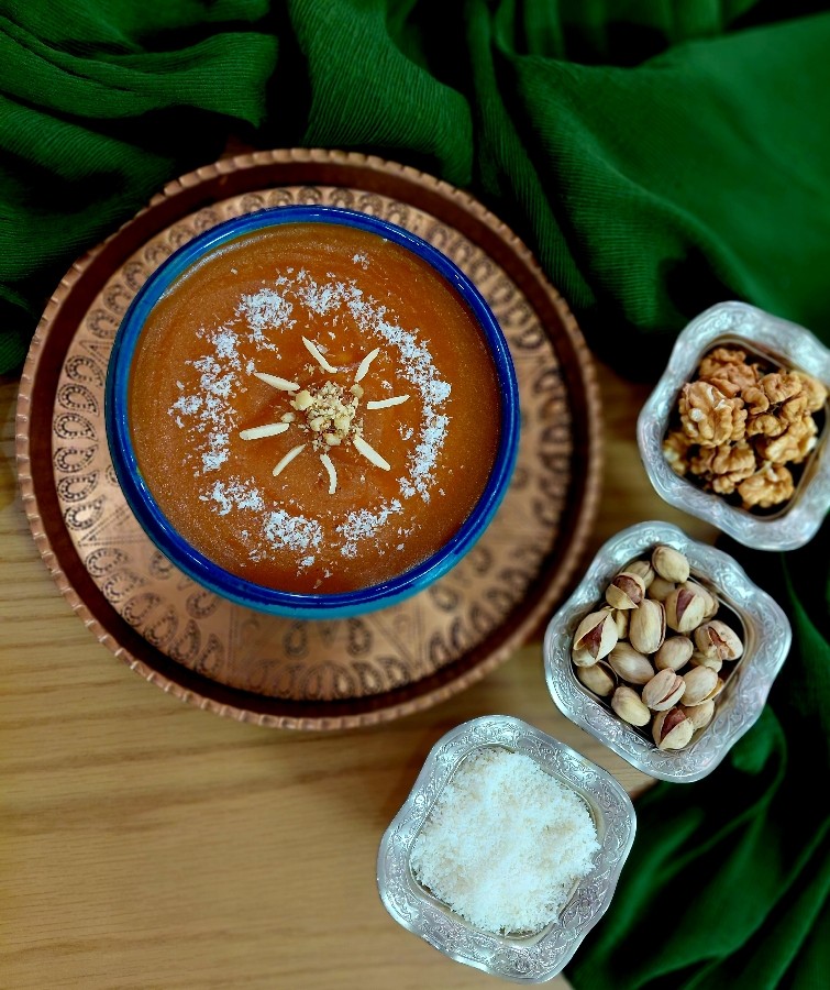 عکس کاچی با شیره انگور