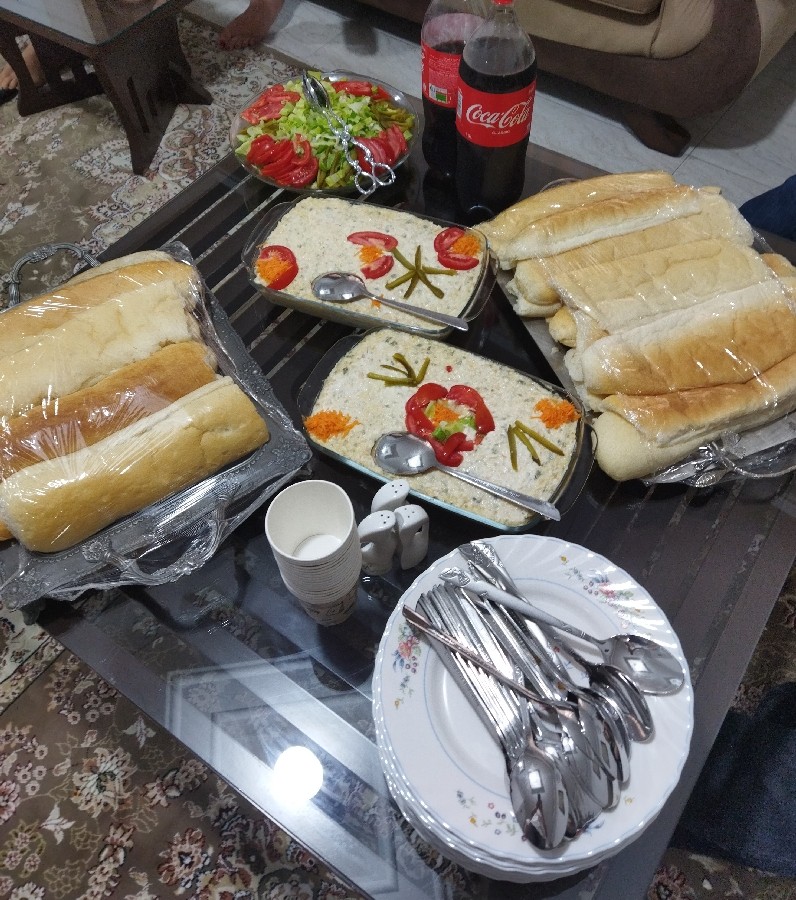 عکس سالاد الویه 