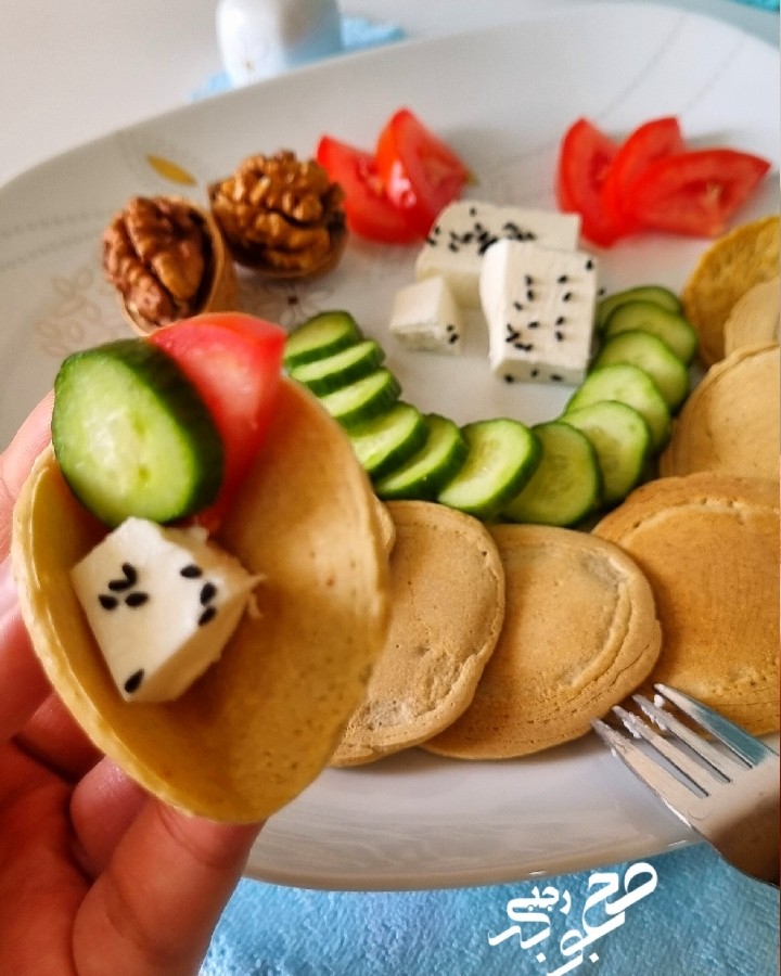 عکس نان پروتئینی ارده