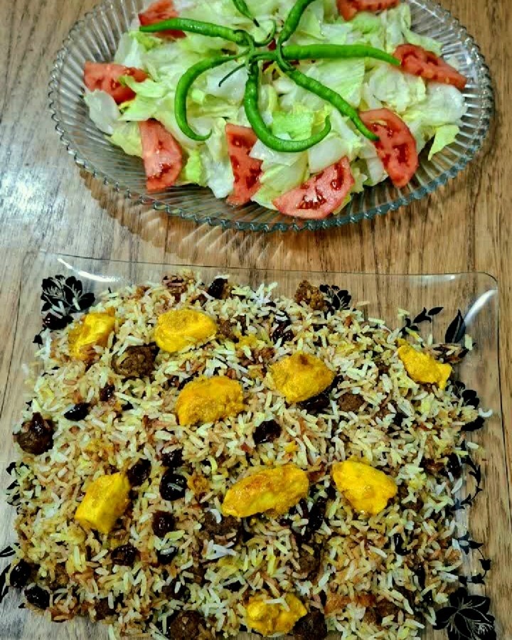 عکس آلبالو پلو