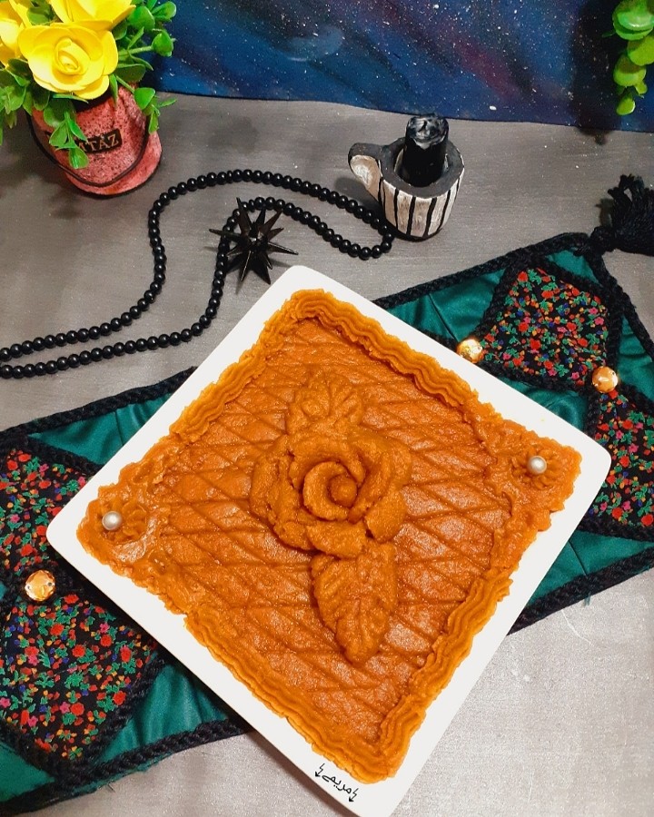عکس حلوای شیره انگور