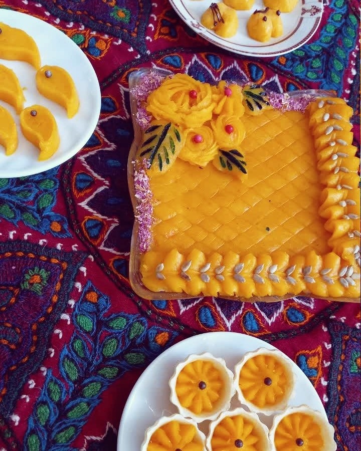 عکس حلوای هویج