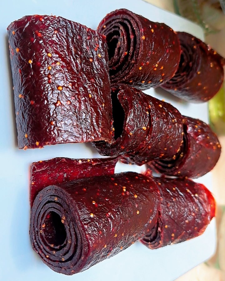 عکس لواشک انجیر سیاه