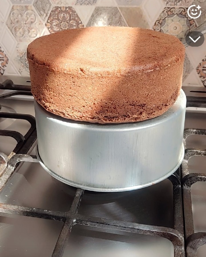 عکس کیک شیفون کاکائویی 